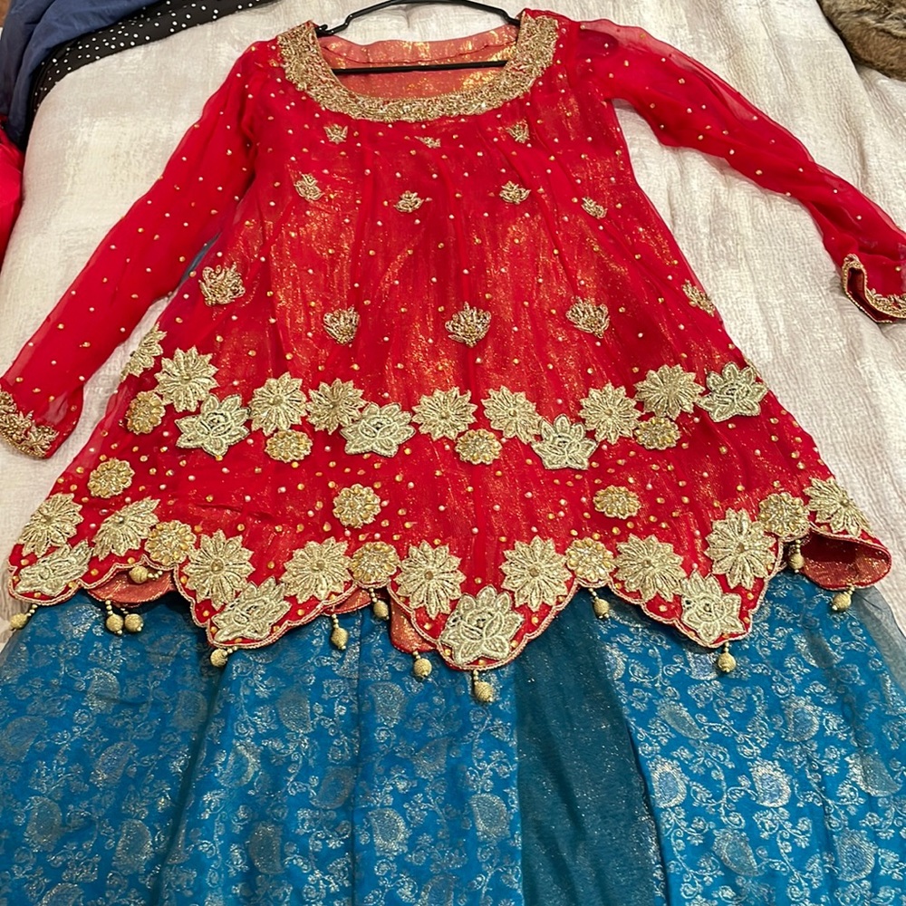 Formal sharara and kameez